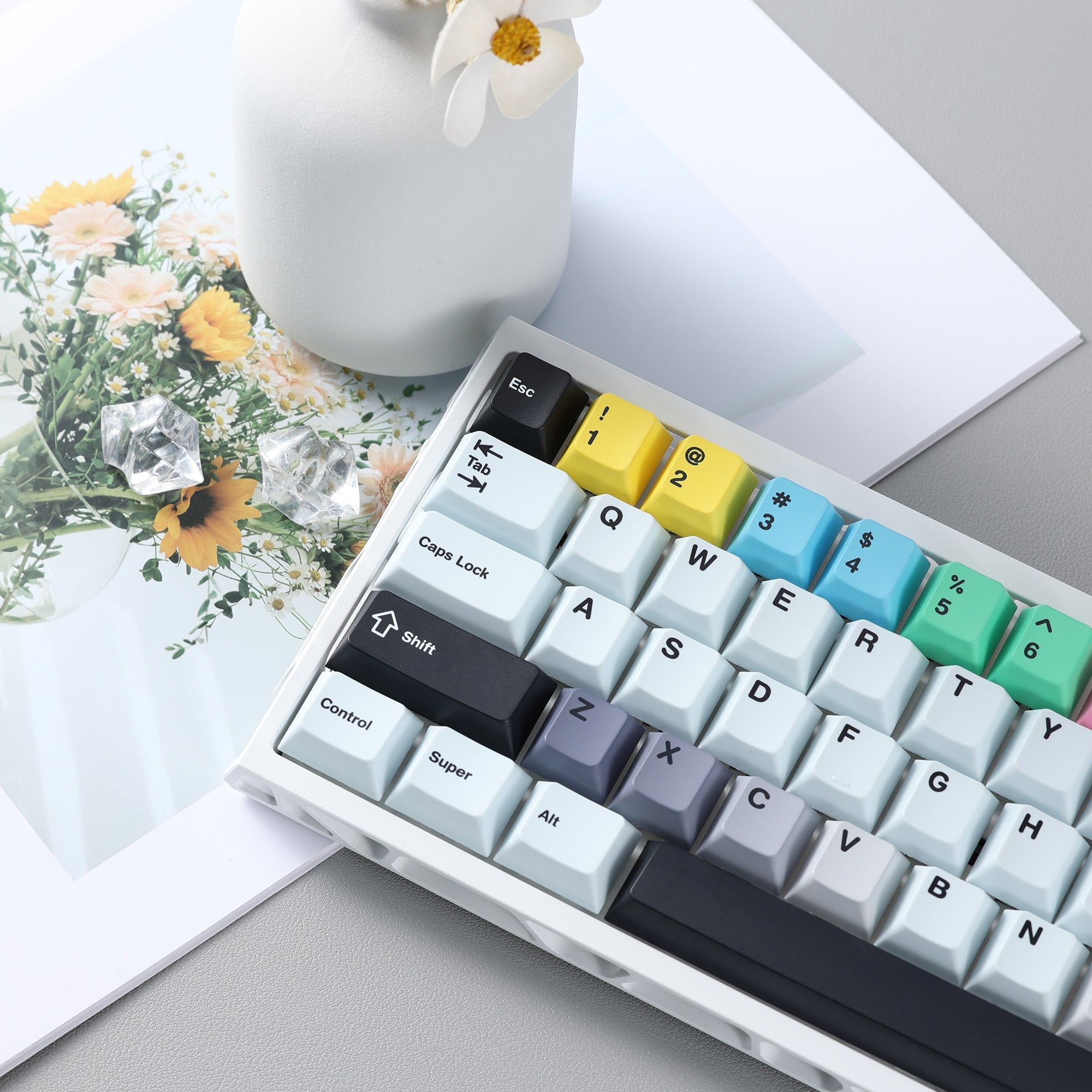 Finished Holy60 keyboard build