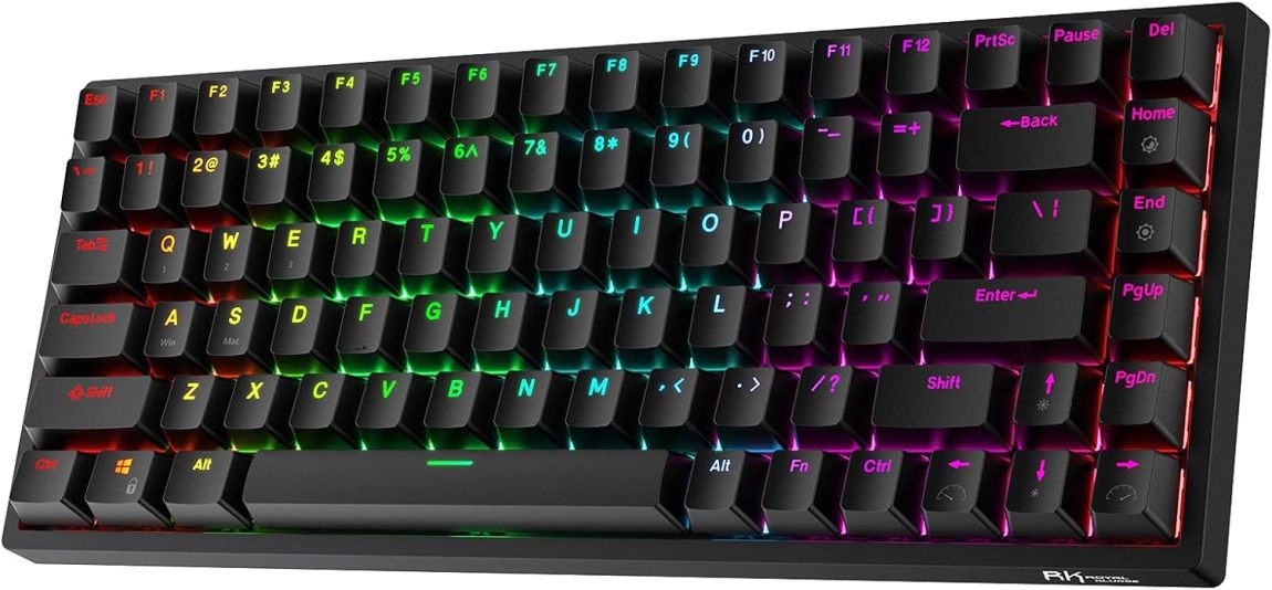 RK Royal Kludge RK84 75% Wireless Mechanical Keyboard