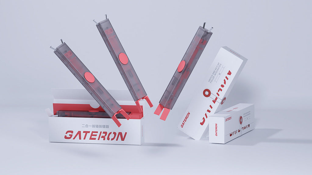 Gateron Twins pullers and packaging boxes