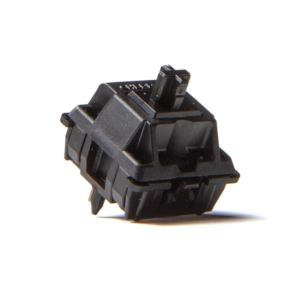 Cherry MX2A Black linear switch, top view with black stem