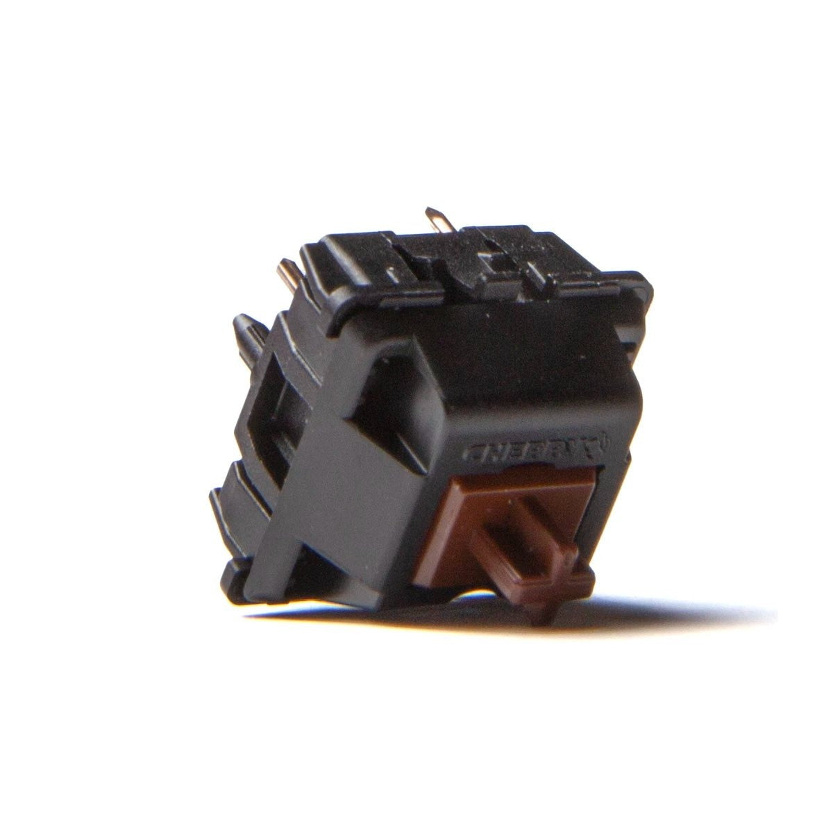 Cherry MX2A Brown tactile switch, side view with brown stem